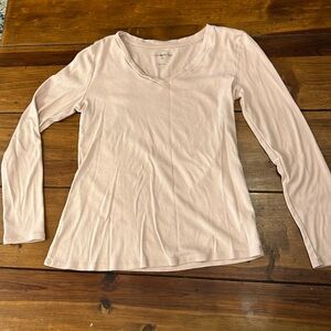 Pink Liz Claiborne long sleeve shirt